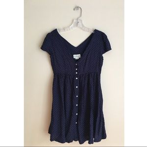 Ralph Lauren D&S Blue and Red Star Babydoll Dress